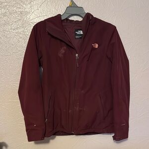 North Face Women's Deep Red 2-in-1 Ski Jacket